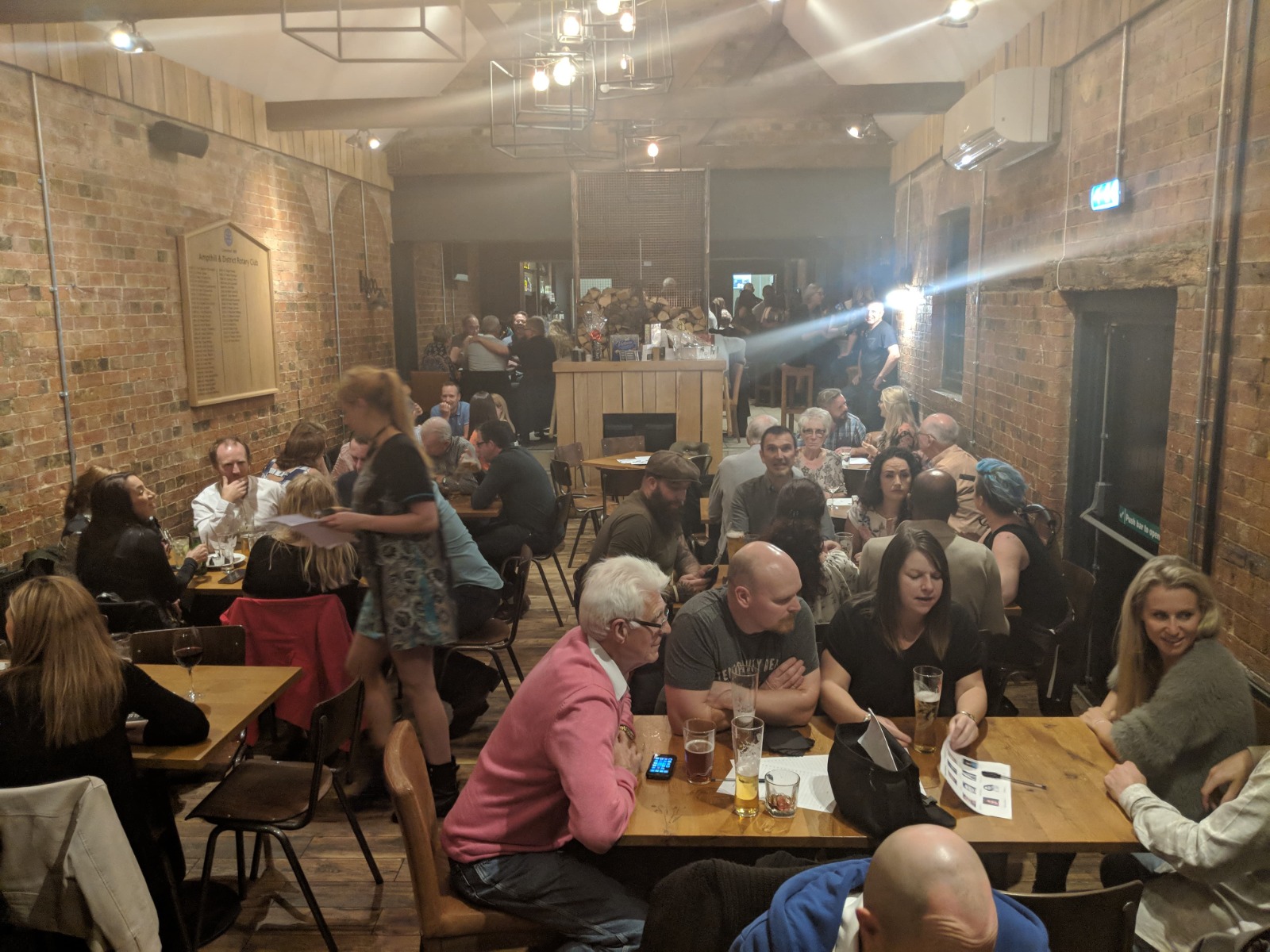 Packed pub quiz night hosted by MK Pub Entertainment